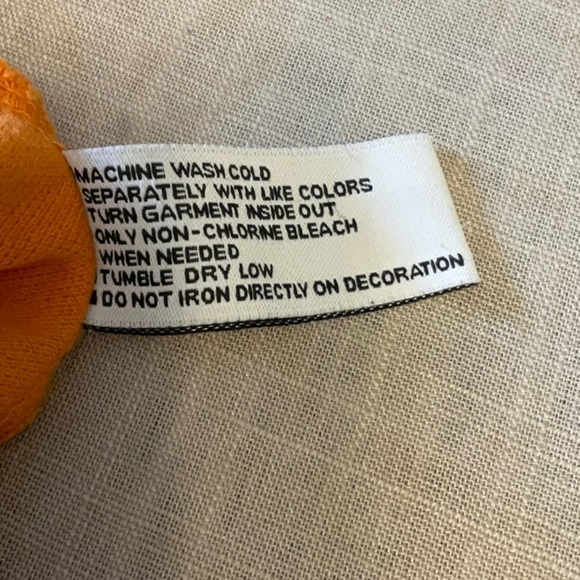 Source Unknown Orange Polo Shirt Vibrant Casual Design - Picture 5 of 5